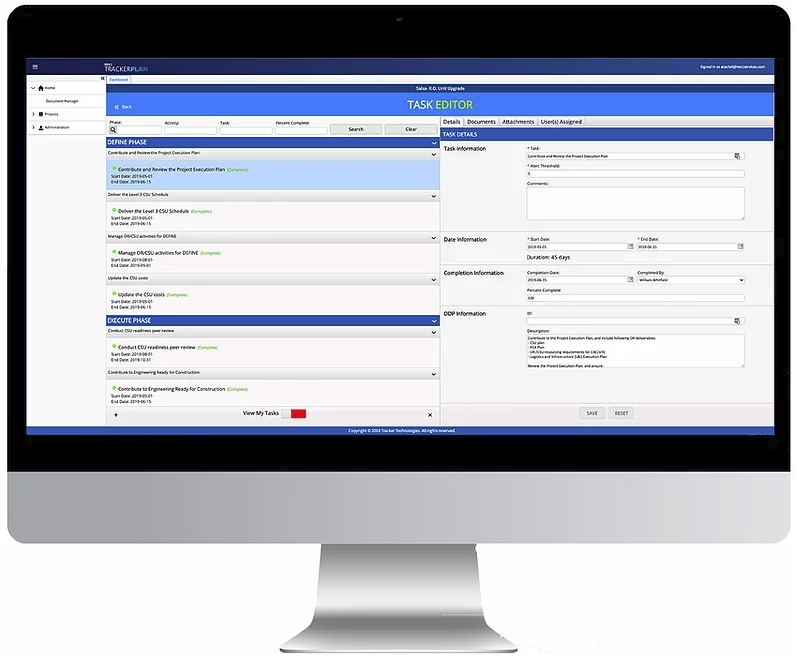 Tracker Technologies Screenshot
